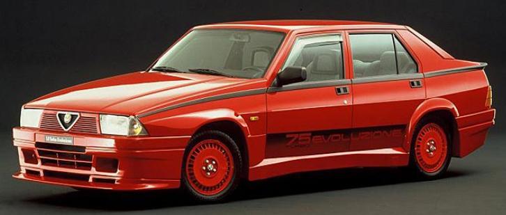 Автомобиль Alfa Romeo 75 2.0 T.S (B4A)