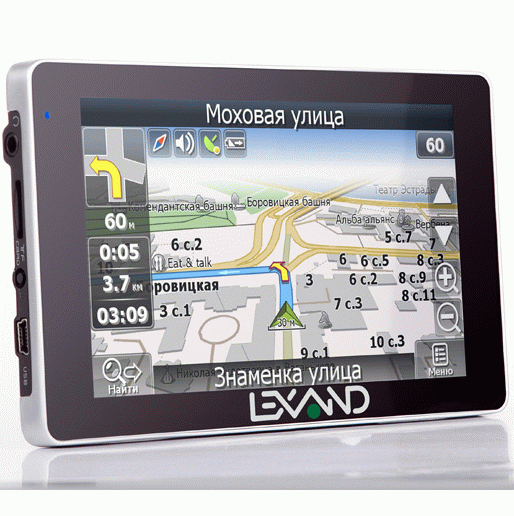 GPS навигатор Lexand SM-527