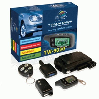 Автосигнализация с автозапуском Tomahawk TW-9030